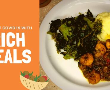 Rich Meals Ep 1| Combat Covid19 with Turmeric Shrimp