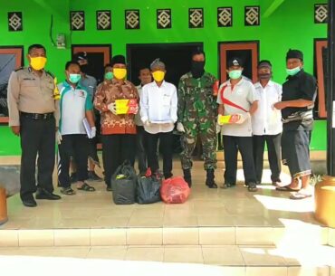 PEMBAGIAN 800 MASKER DAN VITAMIN || RELAWAN DESA LAWAN COVID-19||KALIJAGA TENGAH