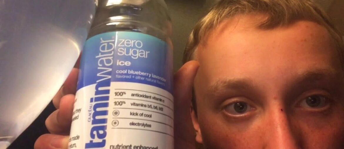 vitaminwater (cool blueberry lavender) chug