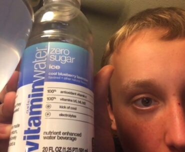 vitaminwater (cool blueberry lavender) chug
