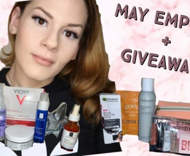 MAY 2020 BEAUTY EMPTIES + BEAUTY GIVEAWAY!