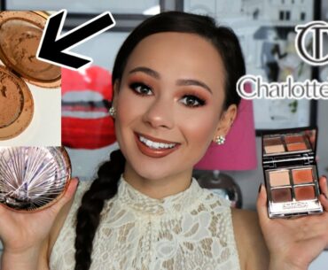 Charlotte Tilbury Airbrush Bronzer and Desert Haze Quad FIRST IMPRESSIONS