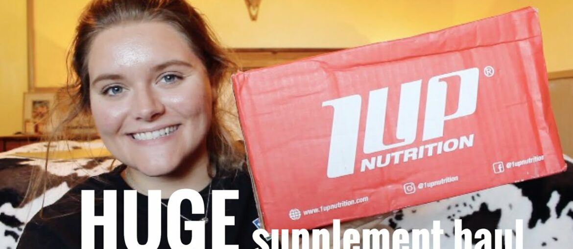 HUGE SUPPLEMENT HAUL...1UP NUTRITION & MORE