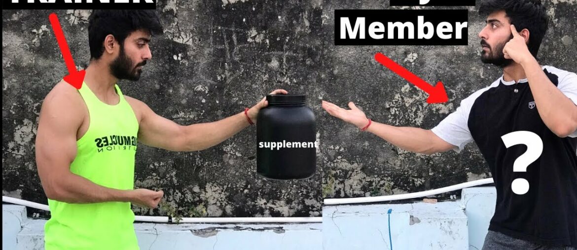 What should I do if my gym trainer forces me to take supplements?