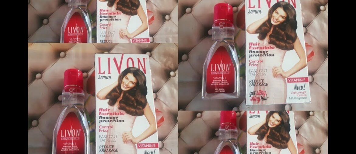 LIVON HAIR SERUM REVIEW || WITH VITAMIN E || BEAUTY TIPS BY MAHIRA