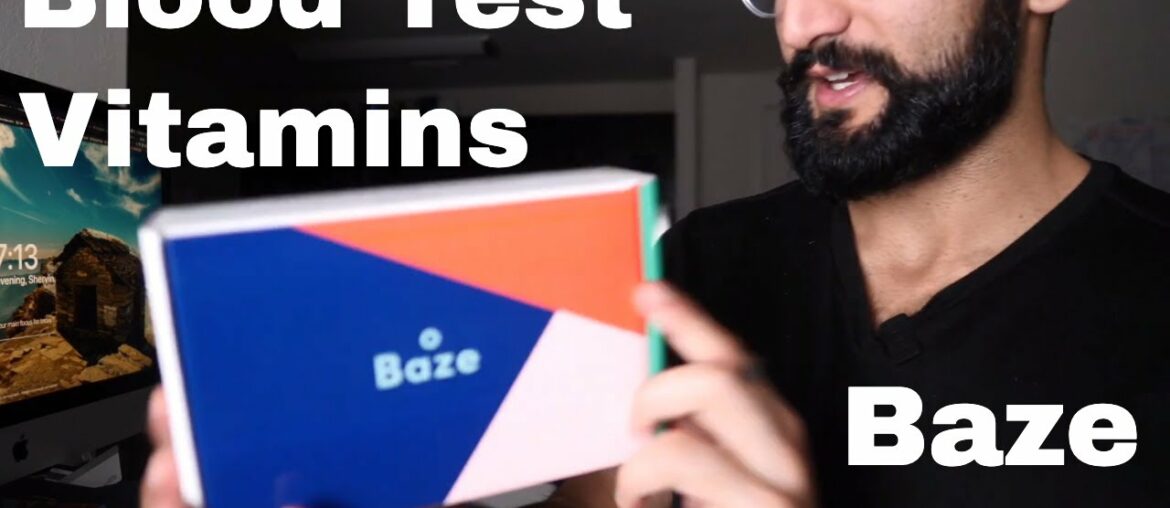 Baze Vitamins Unboxing & Blood Test - Personalized Nutrition