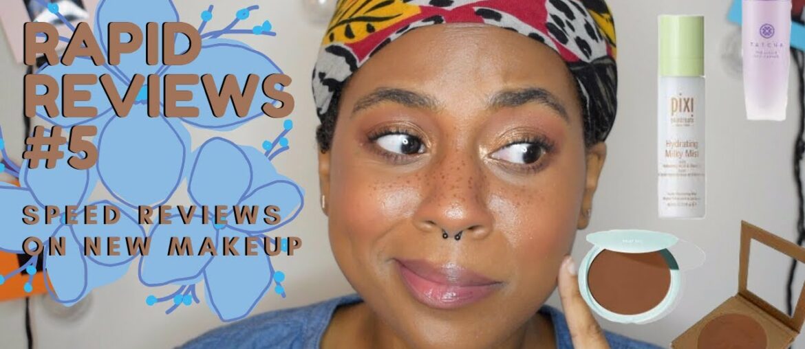 RAPID REVIEWS #5: SPEED REVIEWS on NEW Makeup! | Kylah Mason