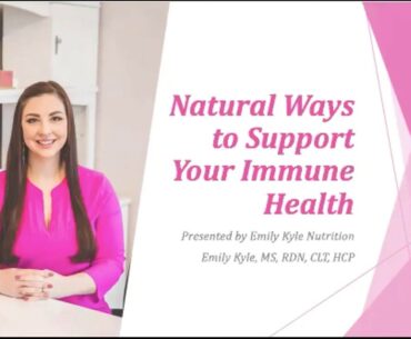 Natural Ways to Support The Immune System During The Coronavirus Outbreak