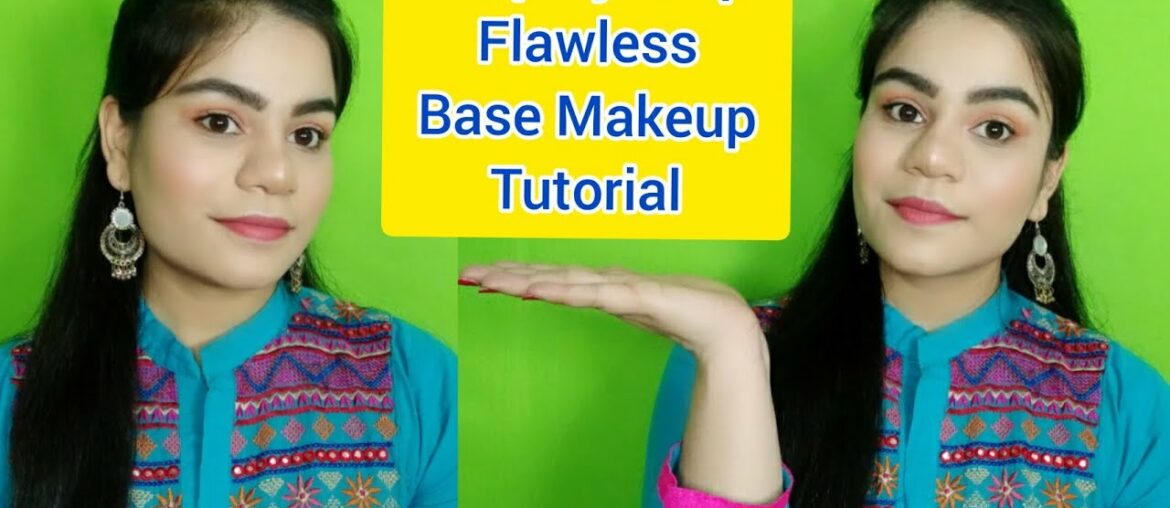 Step By Step Flawless Base Makeup Tutorial || Beginners Makeup Tutorial