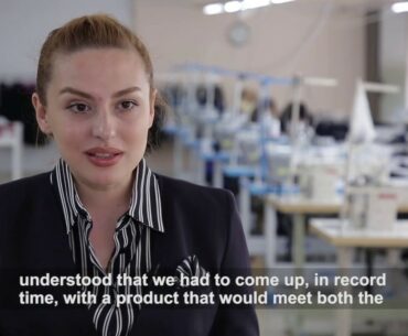 In the COVID-19 response UN Women Moldova and Sweden support local businesses run by women