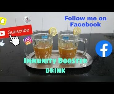 Covid 19 Immunity Booster Drink | Prevents Cold, Cough and fever | Healthy |
