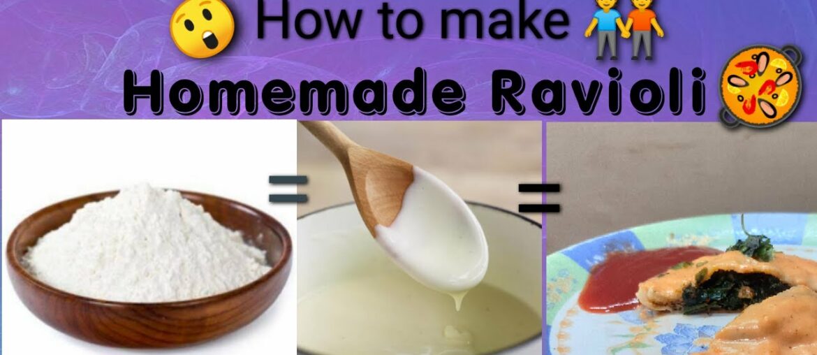 Homemade Spinach and Brocali Ravioli |lockdown cooking | popskitchen