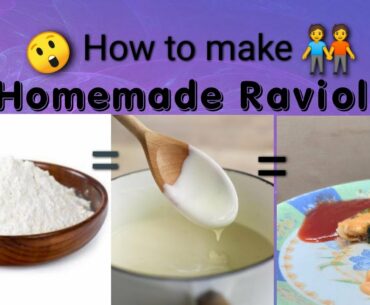 Homemade Spinach and Brocali Ravioli |lockdown cooking | popskitchen