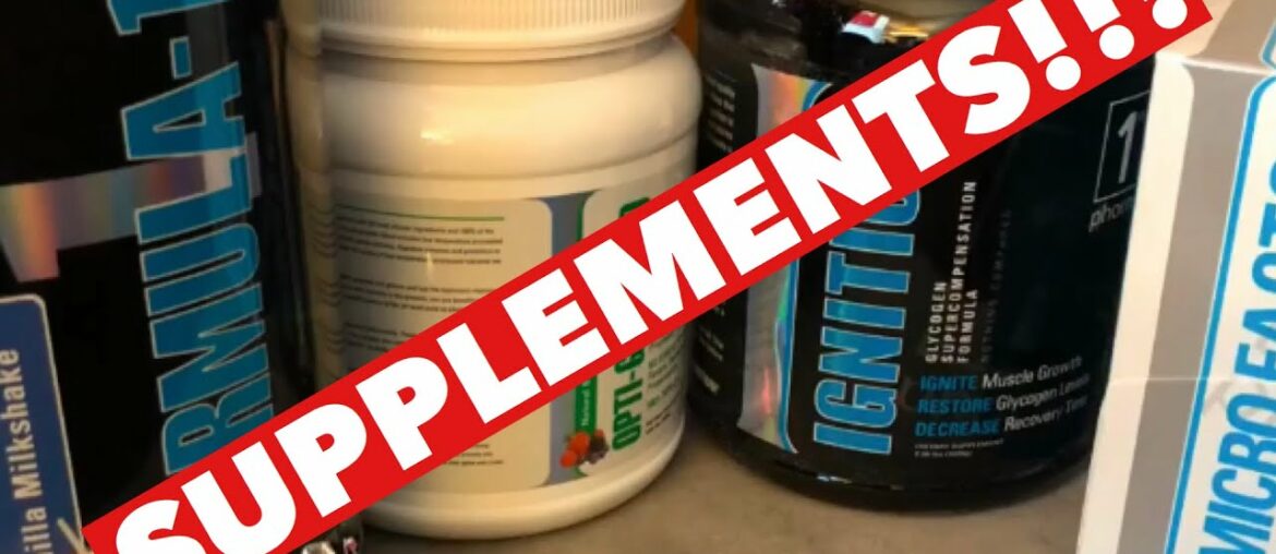 What supplements do I take after working out?! (END OF VIDEO)