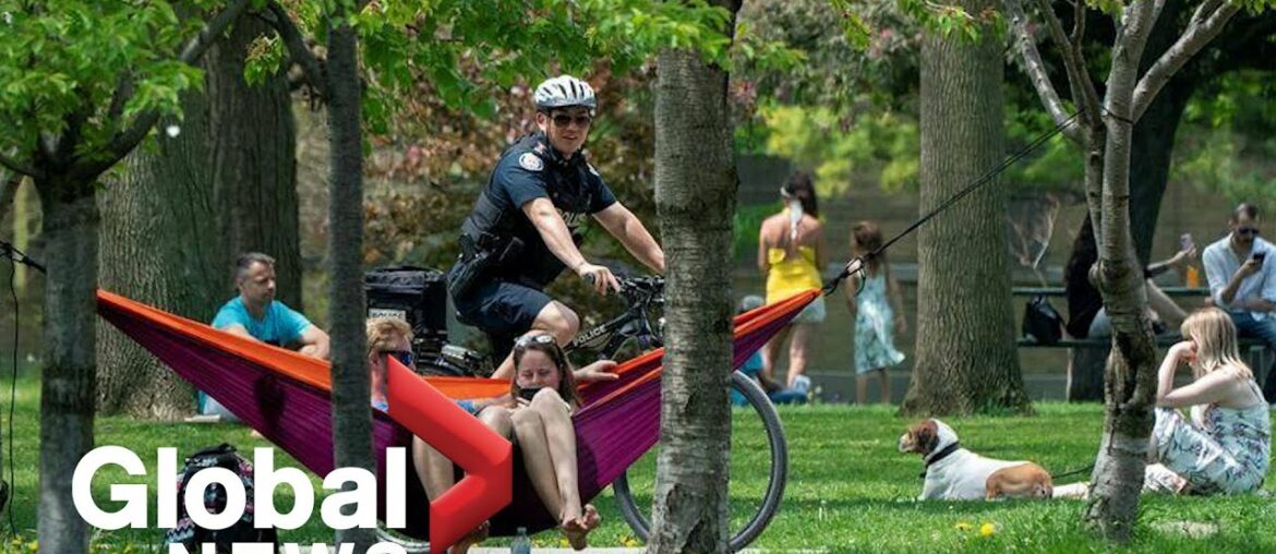 Coronavirus outbreak: Overcrowding at Toronto park sparks fears of COVID-19 "second wave"