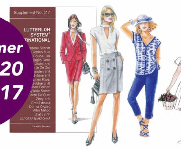 Supplement 317 Summer edition Lutterloh System Pattern "The Golden Rule"