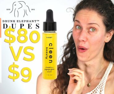 9 Drunk Elephant Skincare Dupes