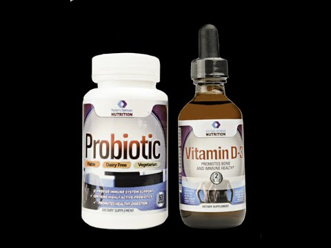 Best Immune Support = Priobiotics + Vitamin D-3