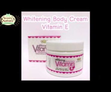 Beauty Nature By Carebeau Whitening body lotion vitamin E