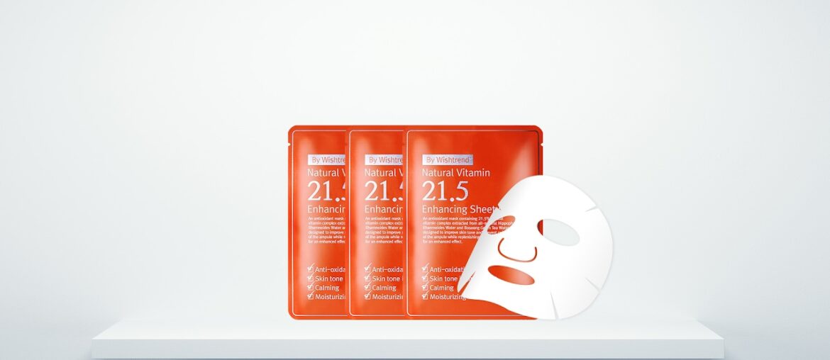 See the Brightening Effect within 7 Days | NATURAL VITAMIN 21.5 ENHANCING SHEET MASK