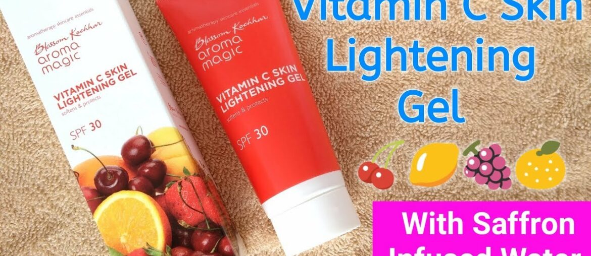 Aroma Magic Vitamin C Skin Lightening Gel With SPF 30 Review