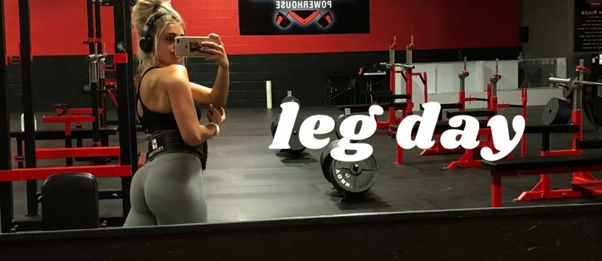 Random day and leg workout | BIKINI PREP #2