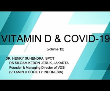 VITAMIN D DAN COVID-19 (volume 12)