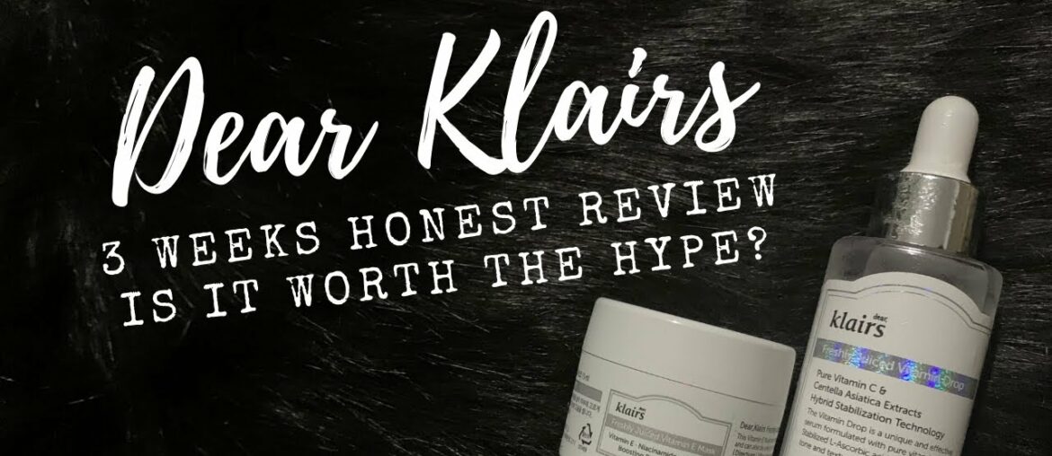 DEAR KLAIRS Vitamin C Drop & Vitamin E Mask KOREAN SKINCARE HONEST 3 WEEKS REVIEW Tagalog Review