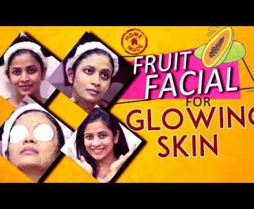 PAPAYA Fruit FACIAL for GLOWING SKIN | My Beauty Secrets | Sushma Kiron