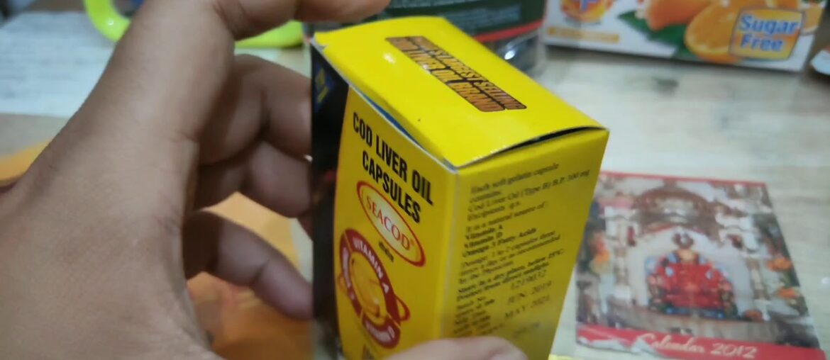 #Improves immunity naturally#vitami A vitamin D#omega 3#  SEACOD Cod liver oil capsuls