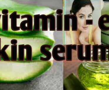 This Aloevera face gel remove dark spot in 3 Days vitamin E oil skin serum.