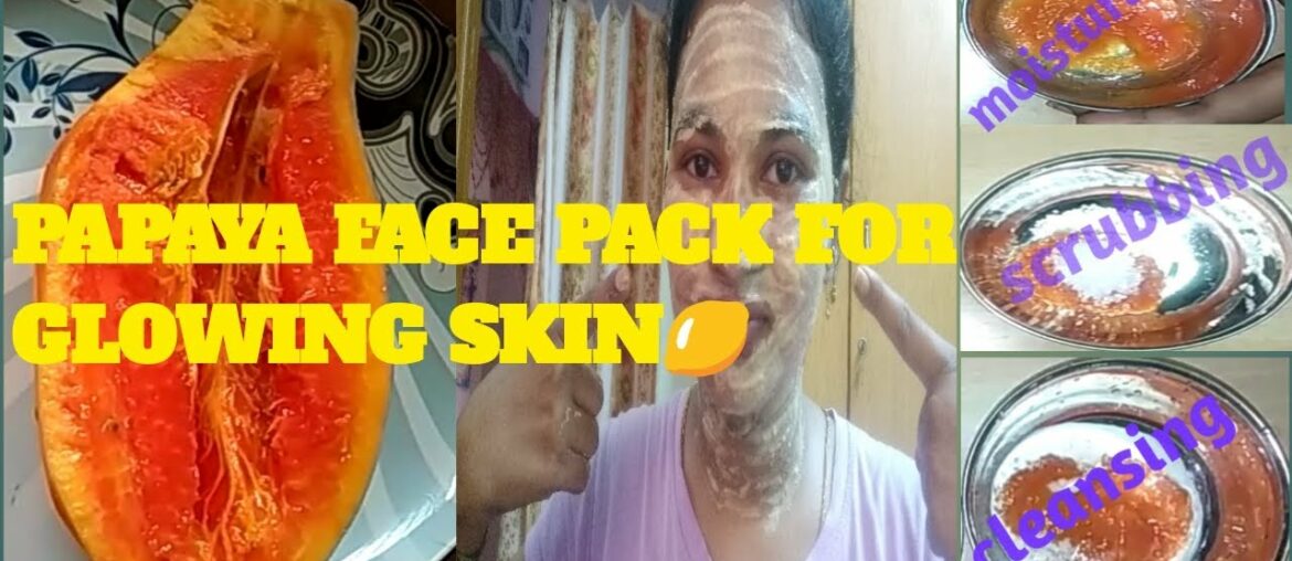 Papaya face pack for glowing skin | benefits of eating papaya | papaya fruit facial in telugu