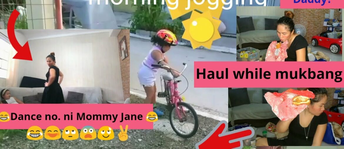 Vitamin D with Jogging sa tapat ng Bahay + HAUL(Laftrip with Sayaw) by We are the Salcedos