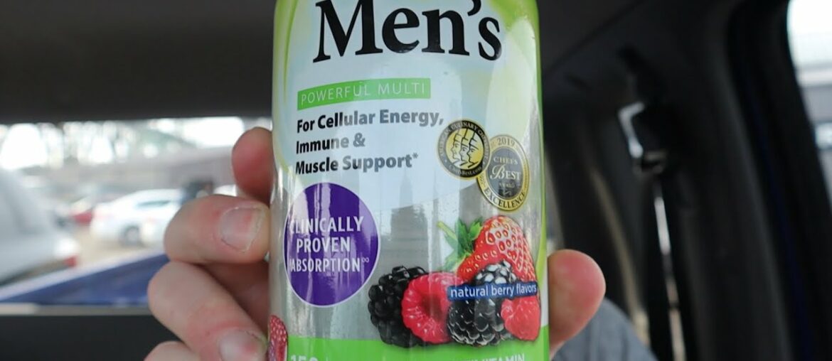 Vita fusion men’s multi gummy vitamin this is my like three months in review of them