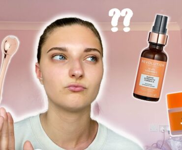 I ONLY USED REVOLUTION SKINCARE FOR A WEEK AND DID NOT EXPECT THESE RESULTS