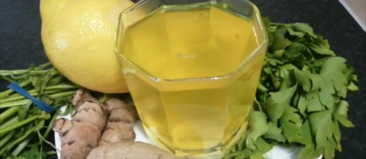 How to make a healthy detox drink.