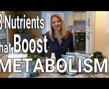 3 Nutrients to Boost a Sluggish Metabolism