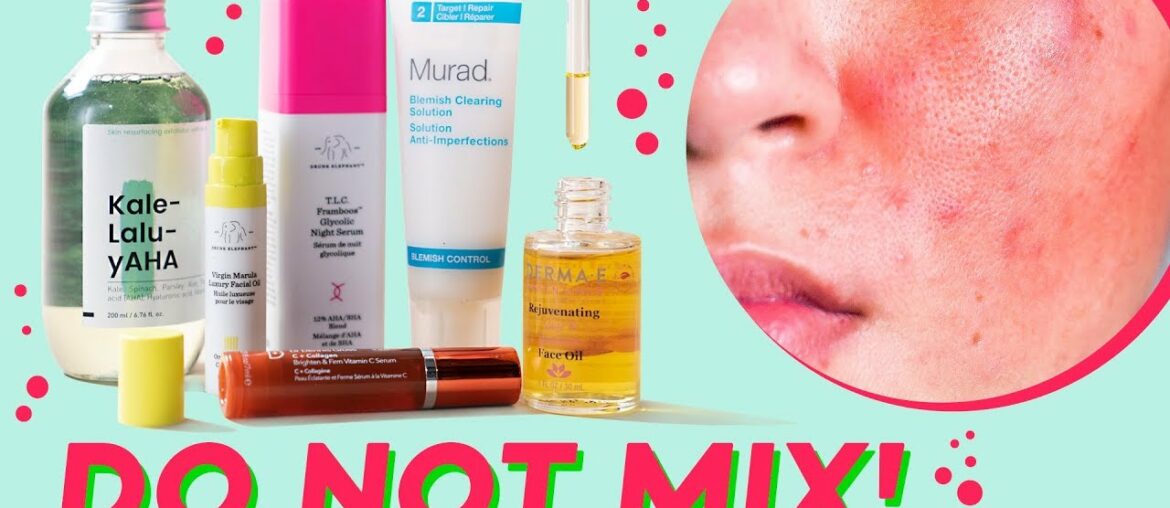 5 Skincare Combinations that Cause Breakouts & Inflammation in Your Skincare Routine | Beauty Tips