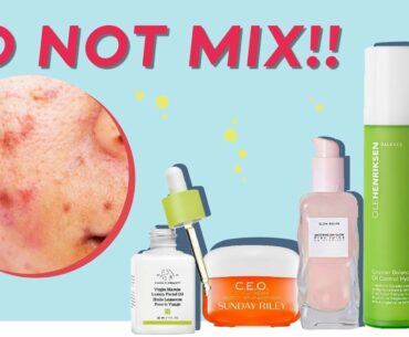 5 More Skincare Combinations that Cause Breakouts & Inflammation | Beauty Tips