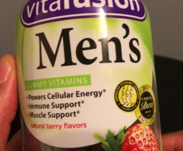 VITA FUSION MEN'S VITAMINS REVIEW
