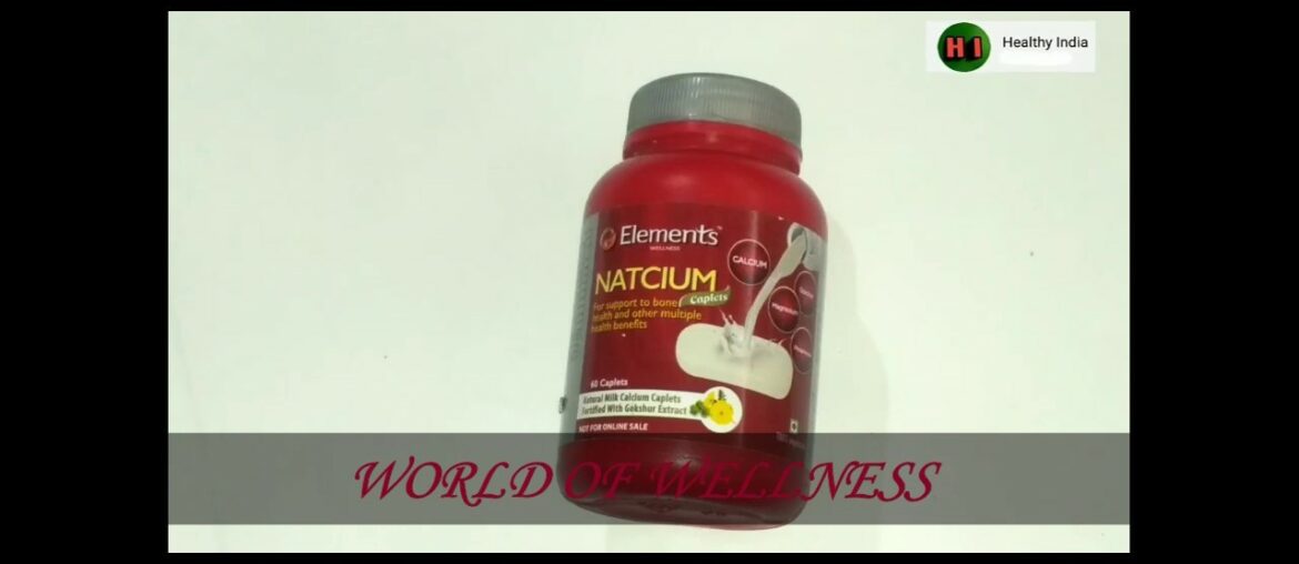 ELEMENTS WELLNESS NATCIUM CAPLETS :: BEST ON CALCIUM SUPPLEMENTS