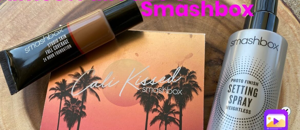 Almost Full Face of Smashbox ft. New Vitamin Glow Primer & Photo Finish Setting Spray