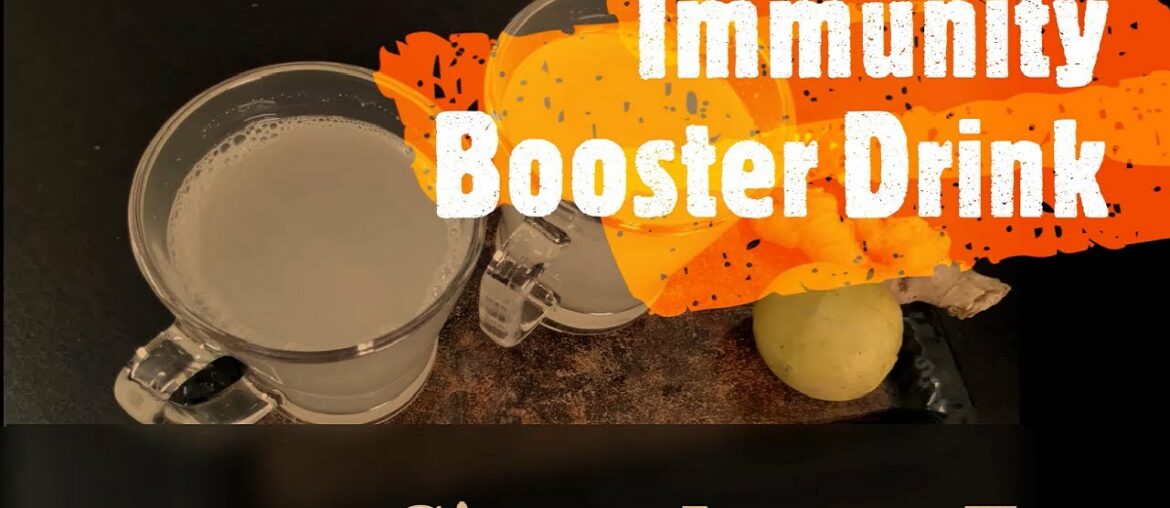 Ginger-Lemon Tea | Immunity Booster Drink | Hot Beverage