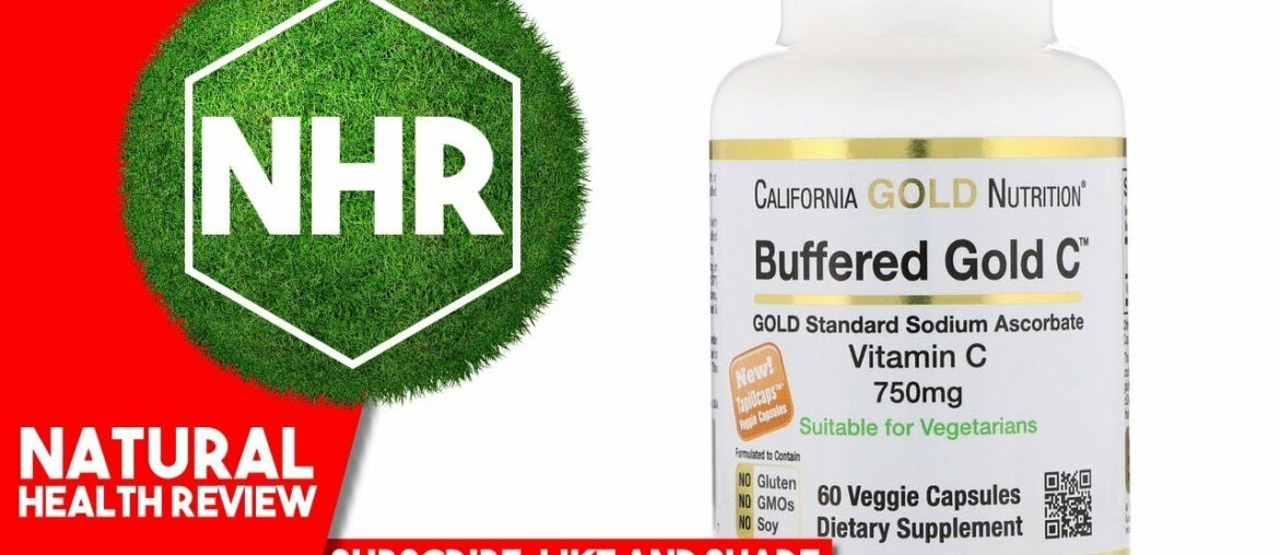 California Gold Nutrition, Buffered Gold C, Non Acidic Vitamin C, Sodium Ascorbate, 750 mg, 60 Veggi