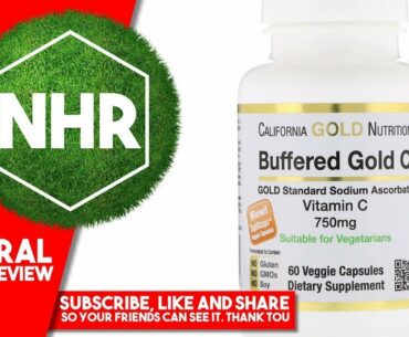California Gold Nutrition, Buffered Gold C, Non Acidic Vitamin C, Sodium Ascorbate, 750 mg, 60 Veggi