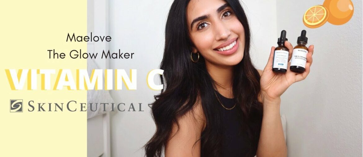 Vitamin C Serum: Skinceuticals - C E Ferulic VS. Maelove - The Glow Maker