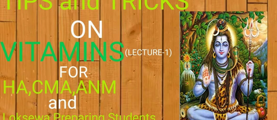 Tips and Tricks On Vitamins(part-1)