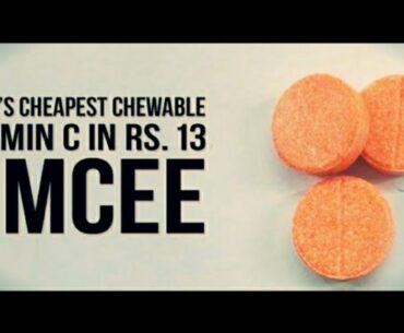World's Cheapest Chewable Vitamin C in Rs .13 LIMCEE.