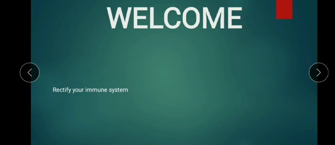 HealthBlog #1 Rectify immune system Functionality