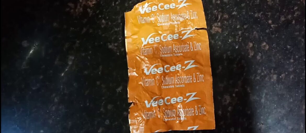 VeeCee -Z tablet review (vitamin c and zinc)